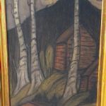 184 4014 Oljemålning 